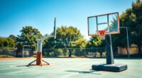 basketball hoop installation options