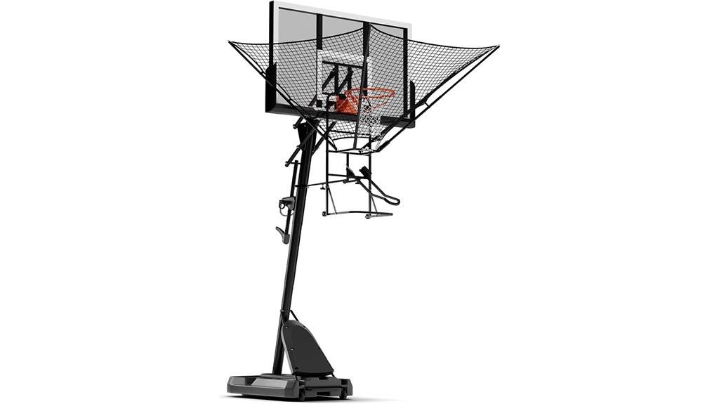 basketball shooting rebound system