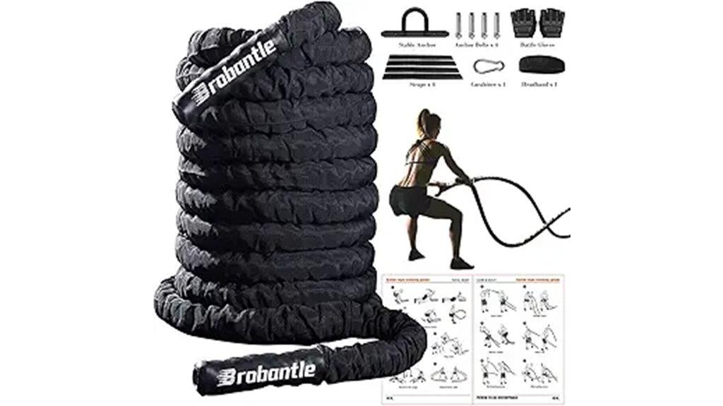 battle rope exercise equipment
