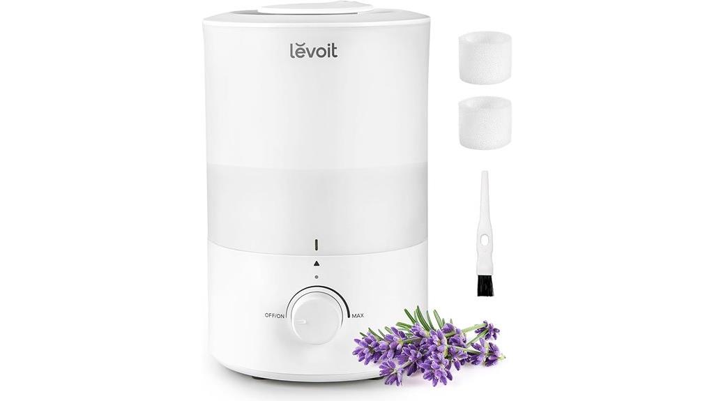 bedroom humidifier with 3l tank