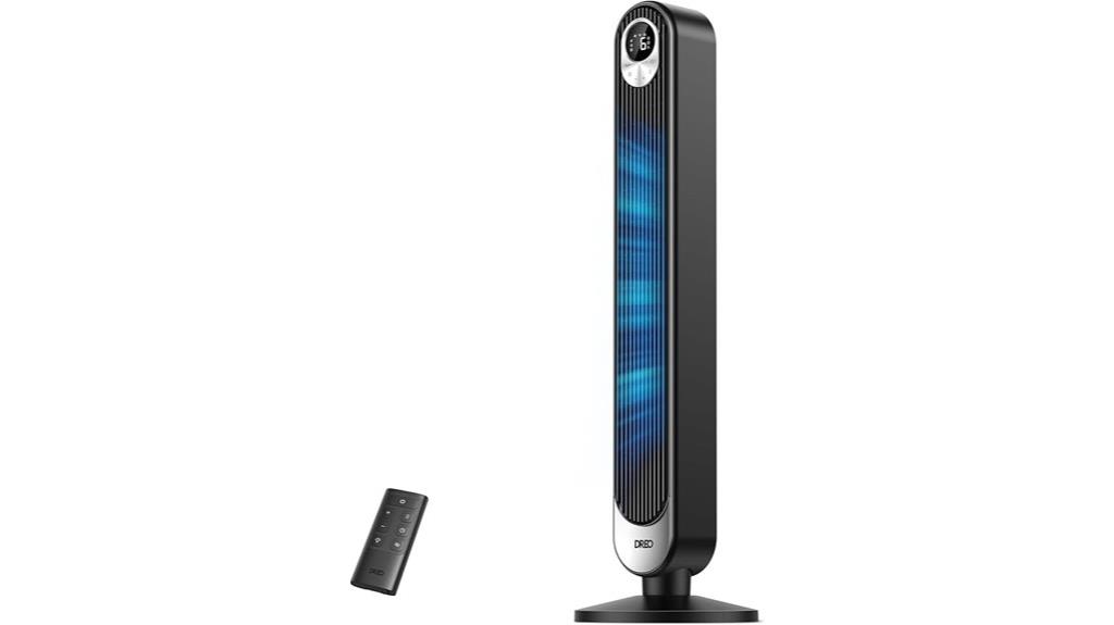 bedroom tower fan model