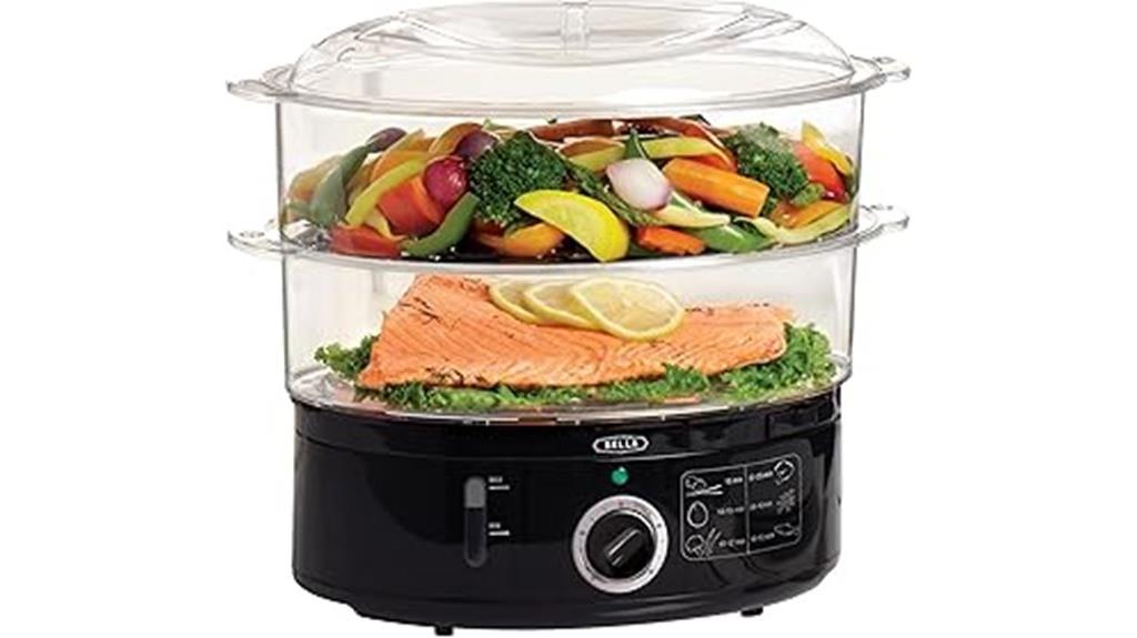bella two tier steamer