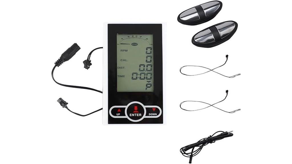 bike monitor with sensors