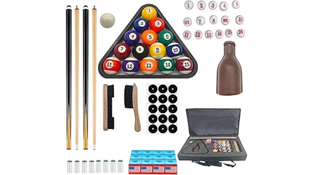 billiard balls pool set