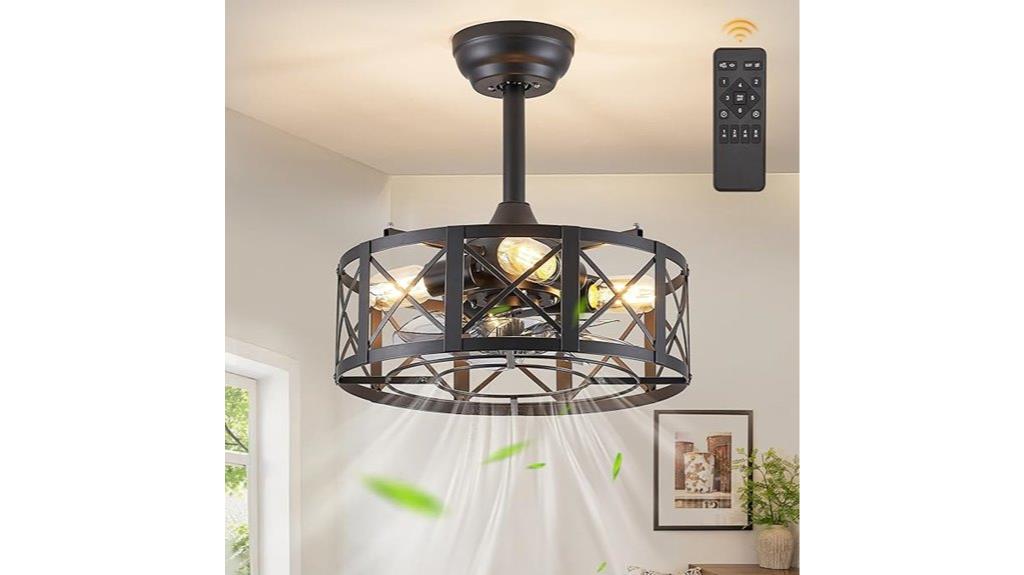 black 16 inch fan