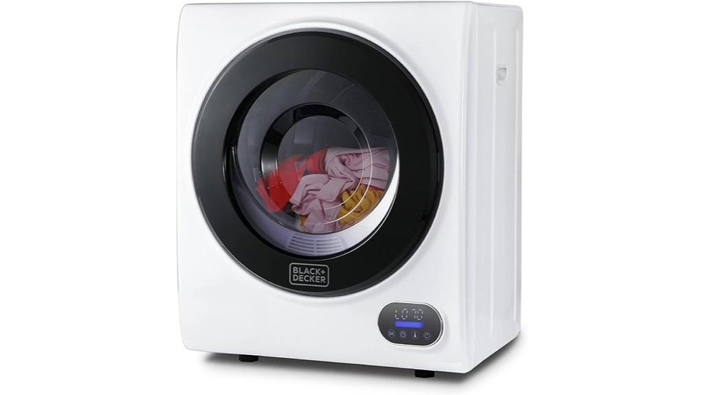 black decker compact electric dryer