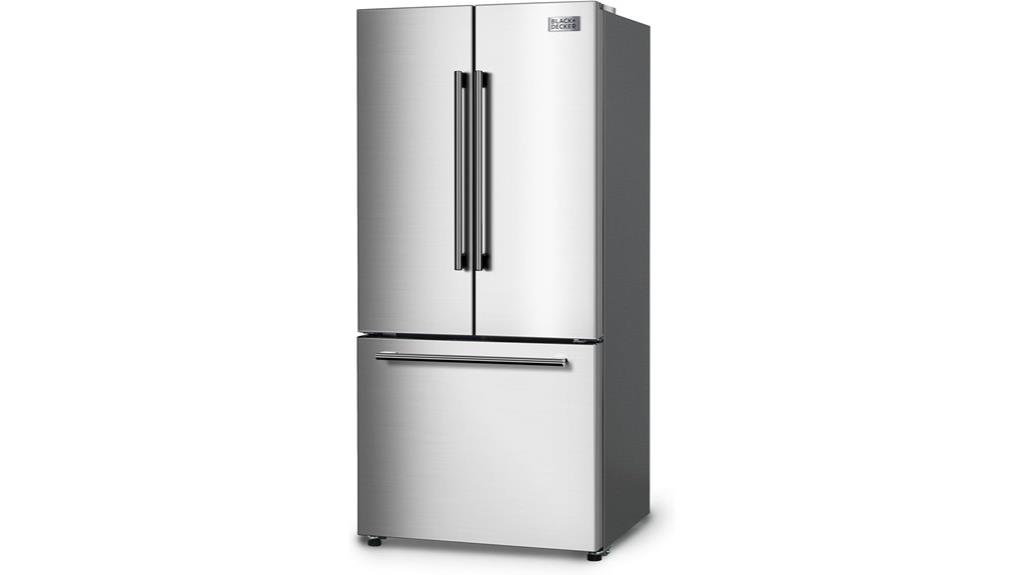 black decker french refrigerator