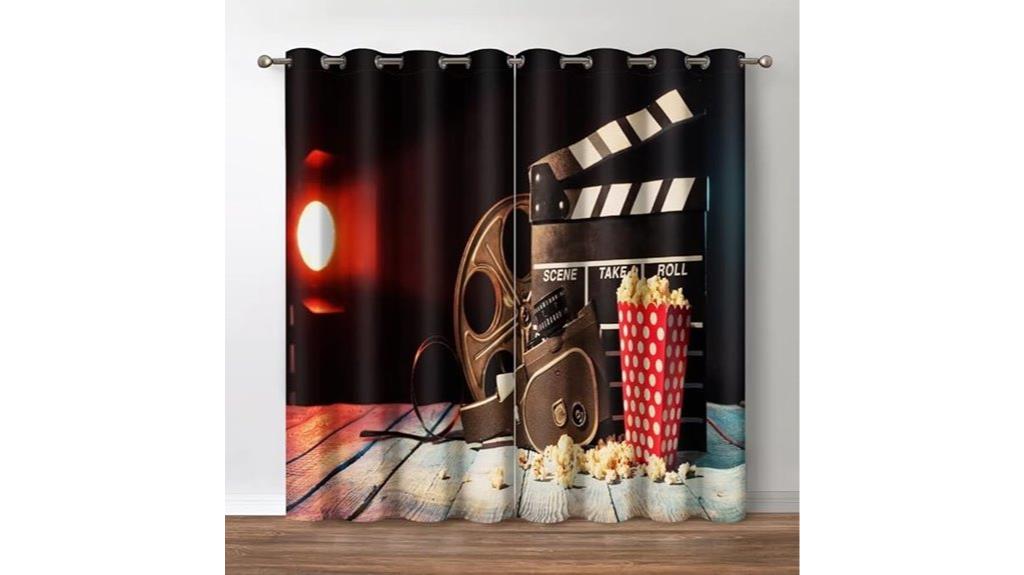blackout curtain panels set