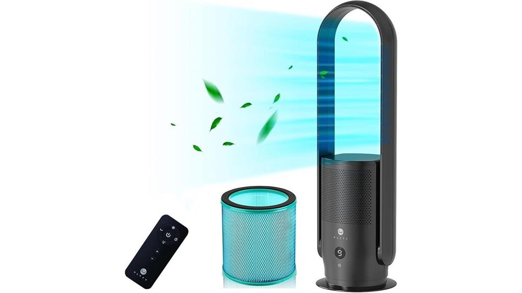 bladeless tower fan