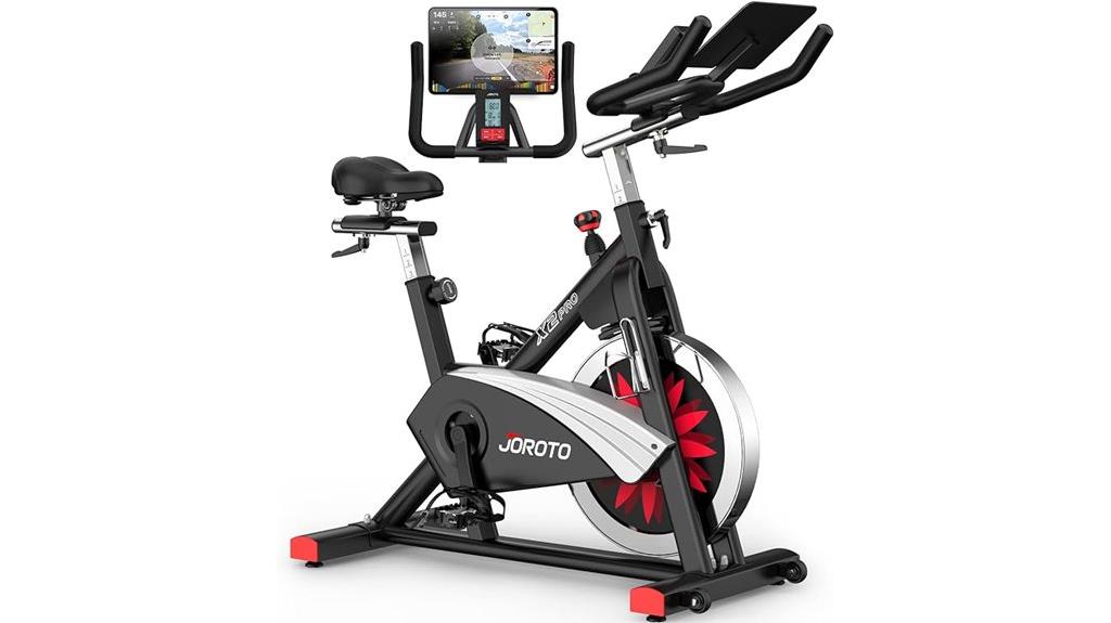 bluetooth exercise bike with resistance