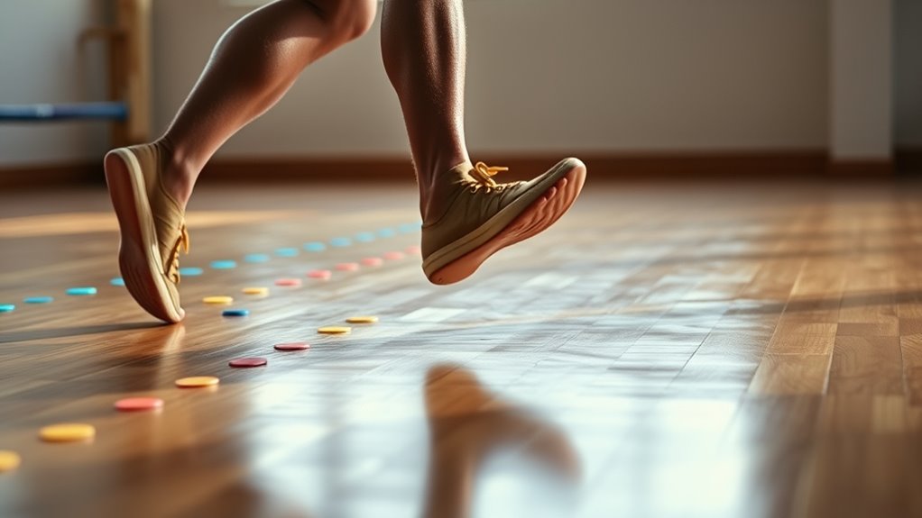 boxing footwork agility dots