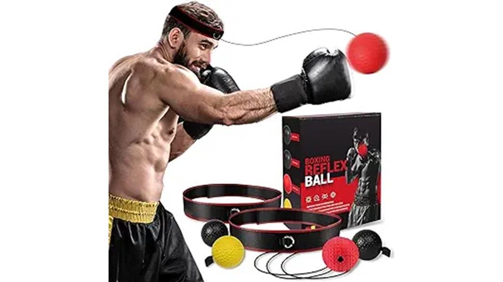 boxing reflex ball set