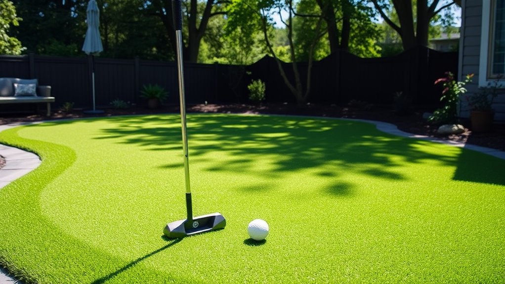 build your own putting green