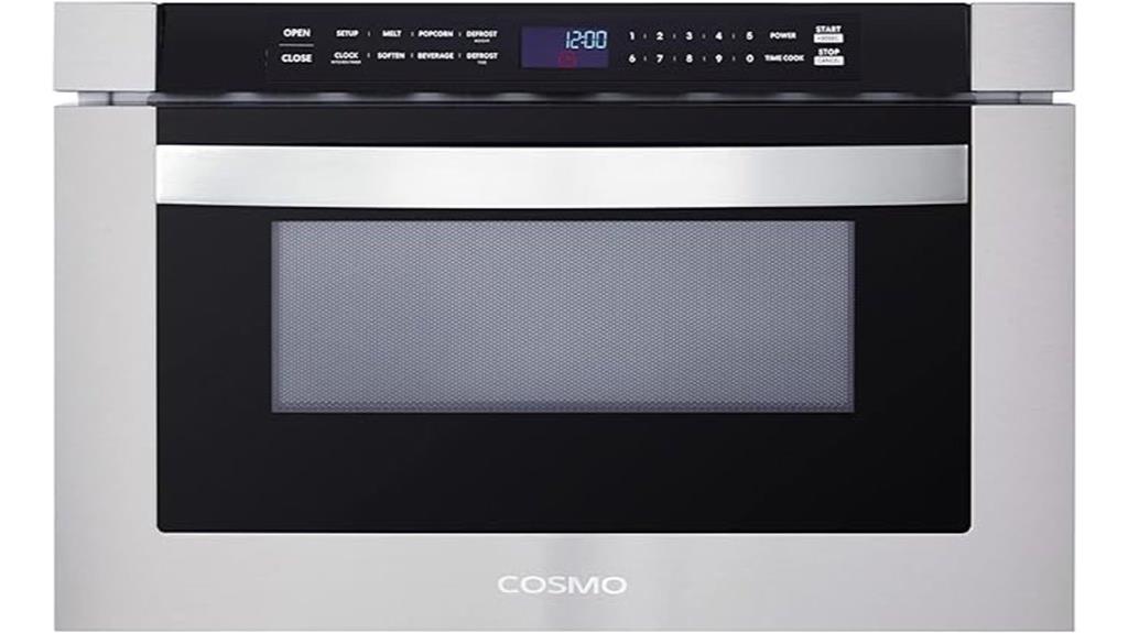 built in microwave drawer