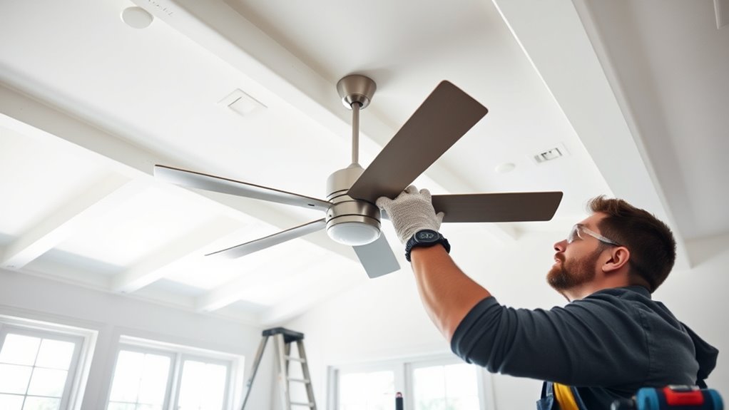 ceiling fan installation options
