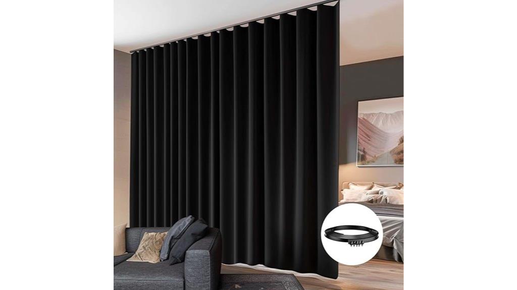 ceiling mounted room dividers