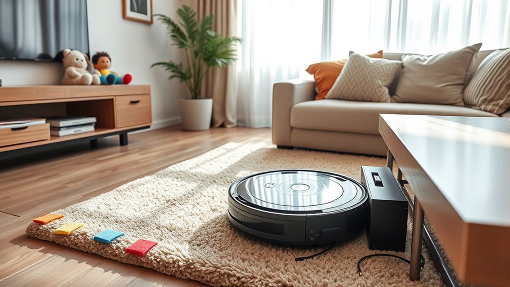 child safety with robot vacuums
