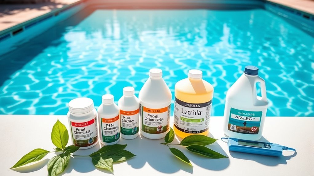 choosing appropriate pool chemicals