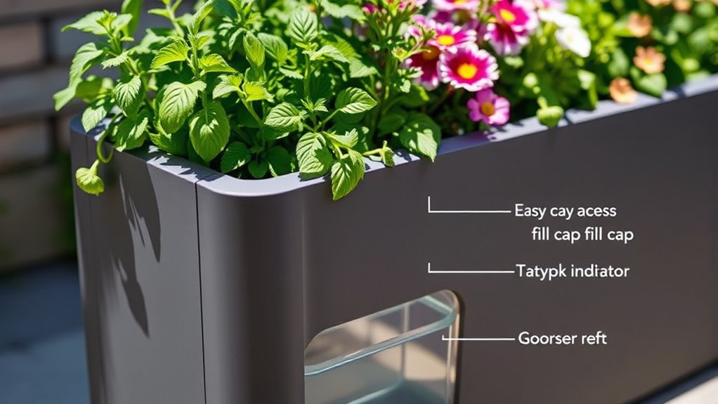 choosing suitable self watering planters