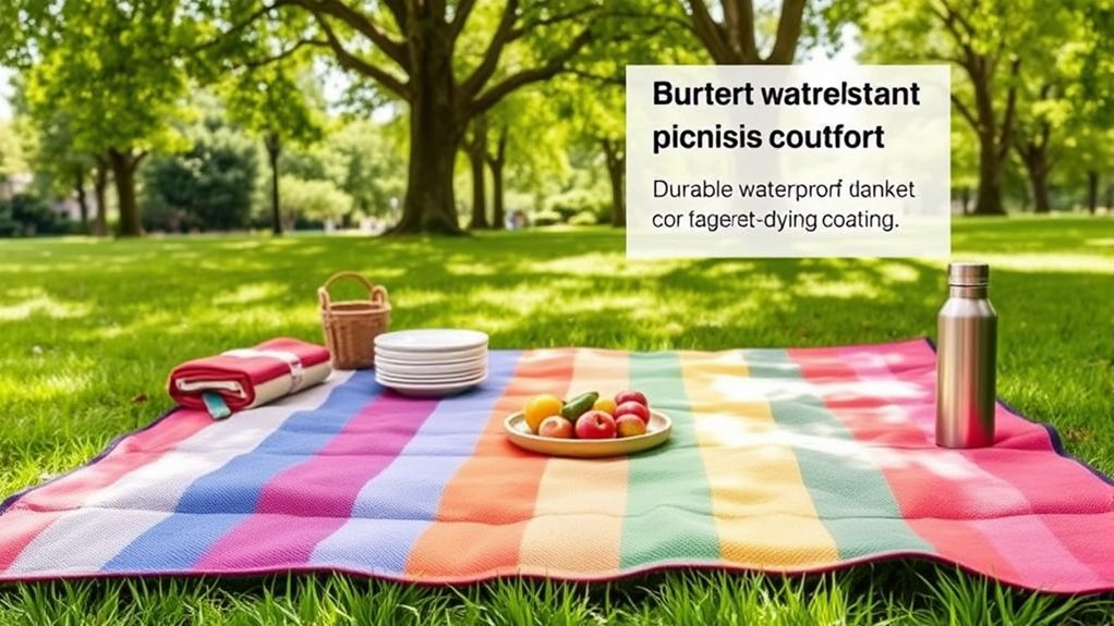 choosing the right waterproof picnic blanket