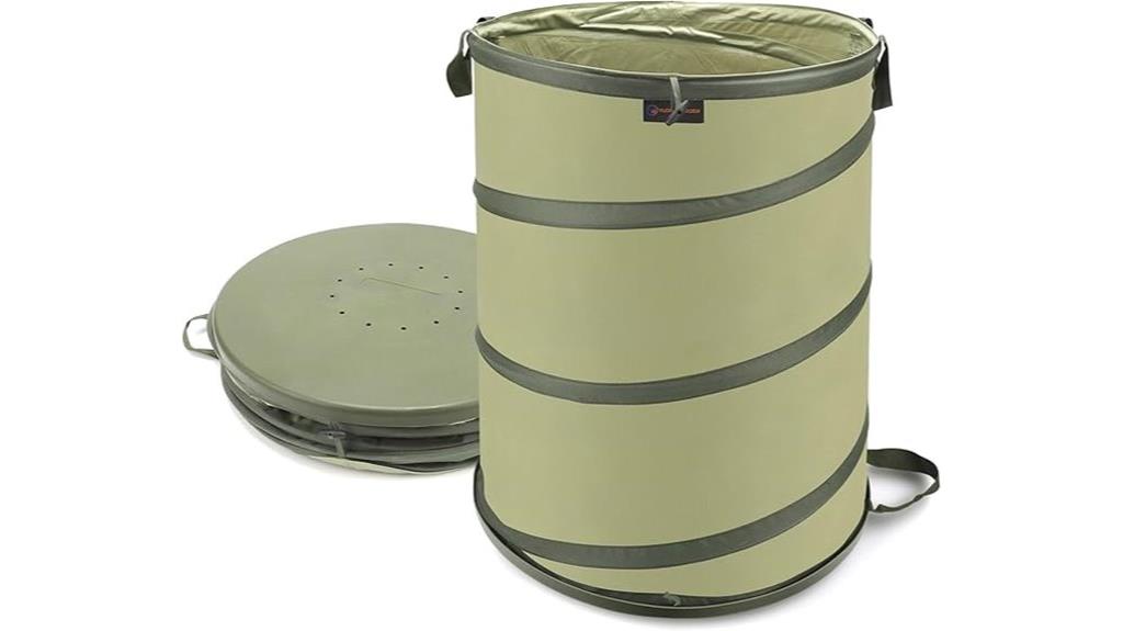collapsible 45 gallon garden bag