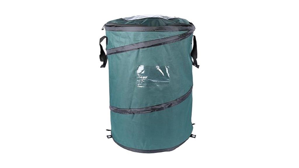 collapsible trash can