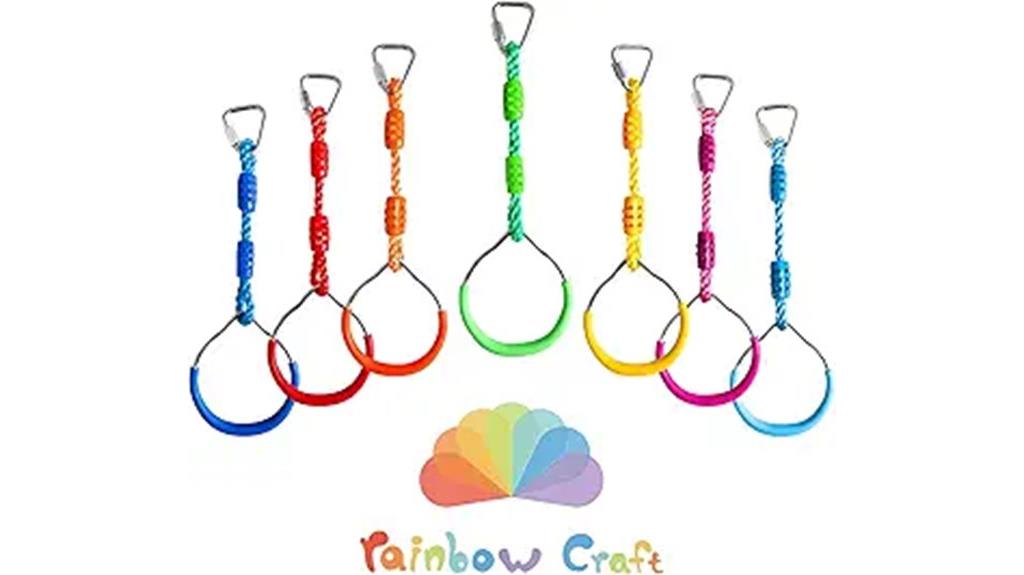 colorful ninja rings pack