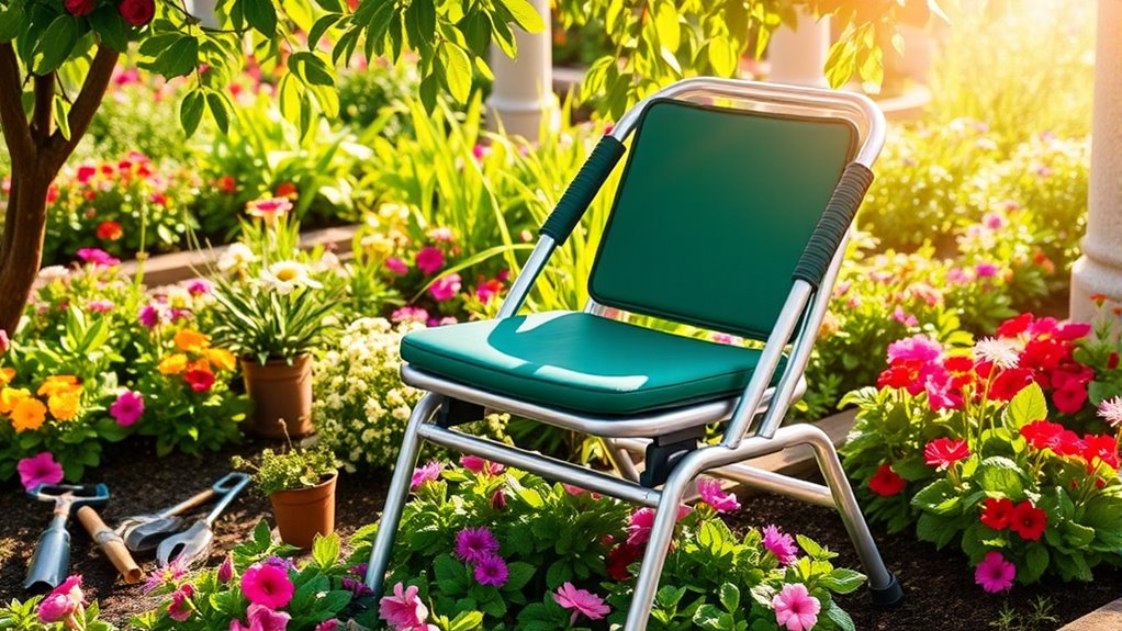 comfortable durable gardening aid
