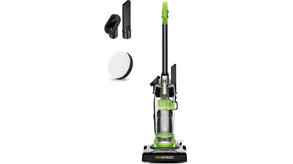 compact bagless upright vacuum