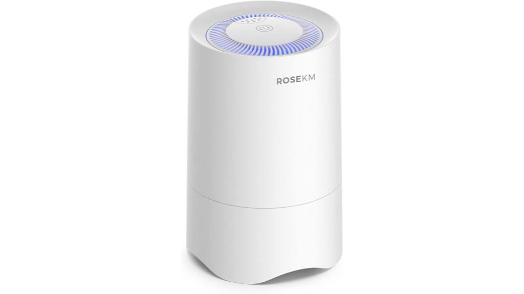 compact bedroom air purifier