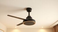 compact ceiling fan option