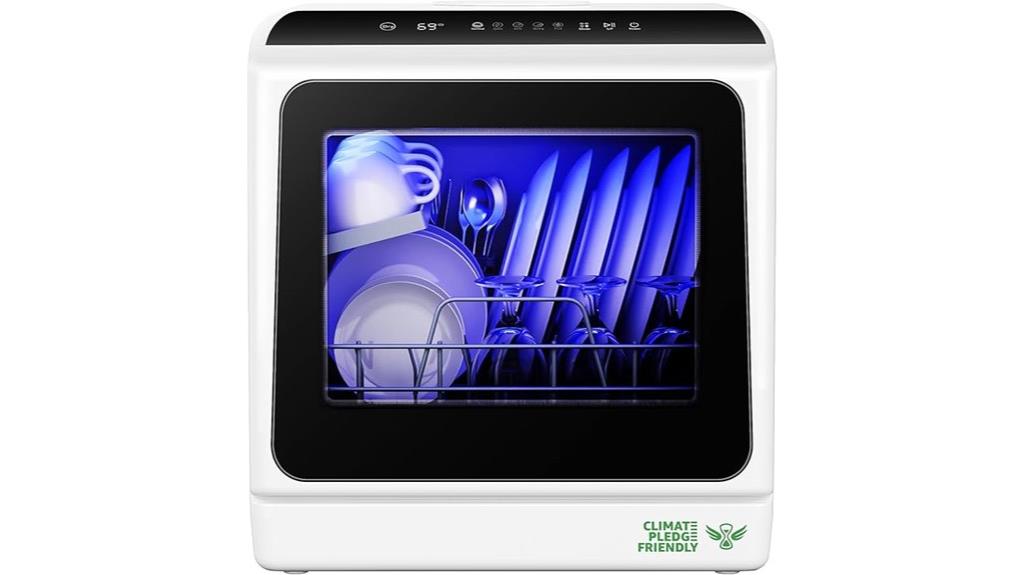 compact countertop dishwasher