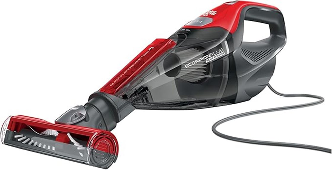 compact handheld vacuum cleaner