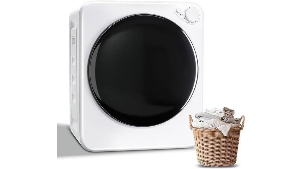 compact laundry dryer features