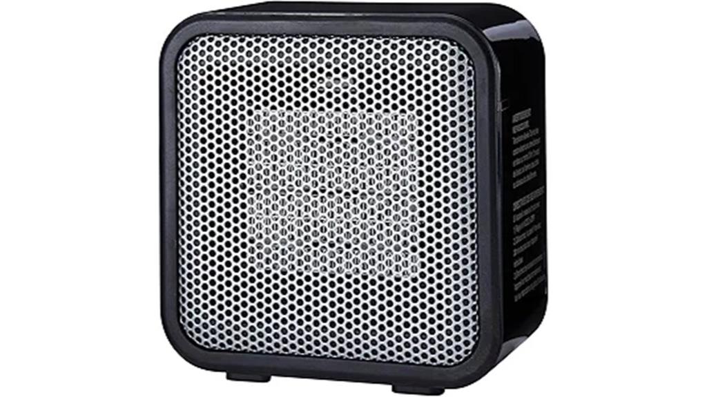 compact office ceramic heater