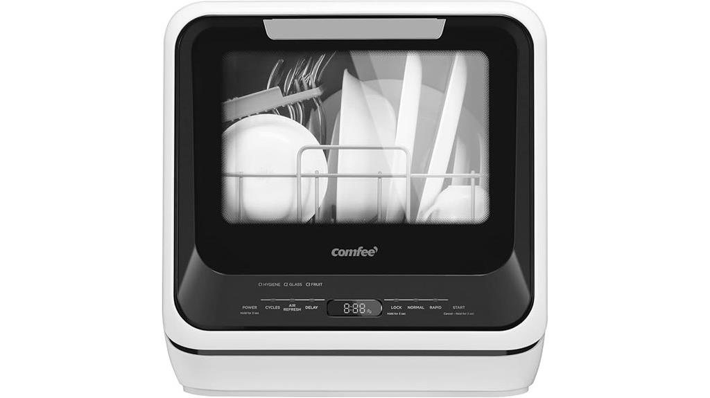 compact portable dishwasher