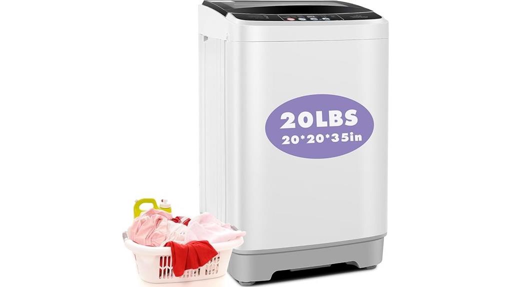 compact portable laundry machine