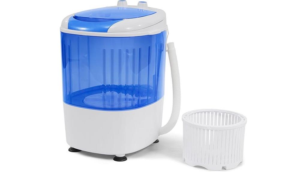 compact portable spin dryer