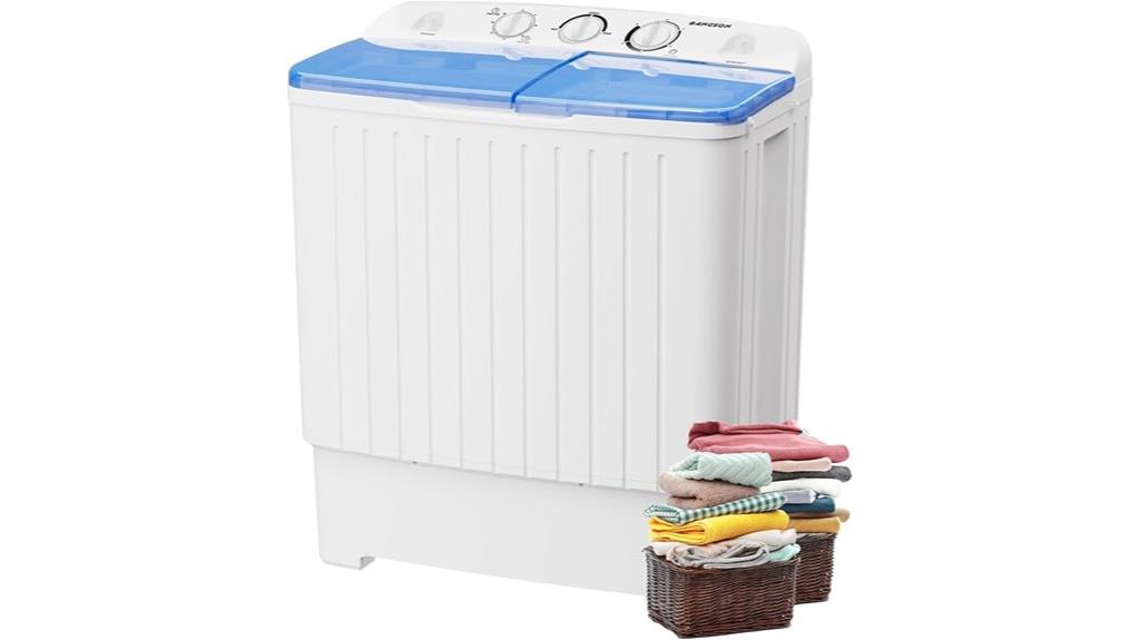 compact twin tub washer