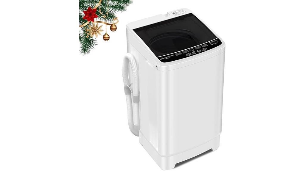 compact washer 8 cycles