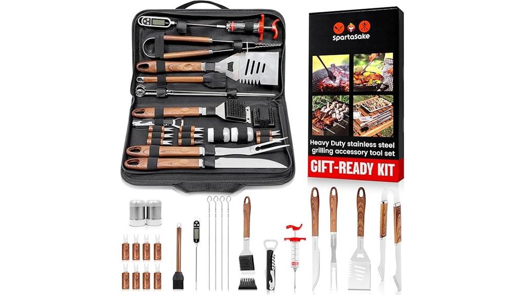 complete 24 piece bbq kit
