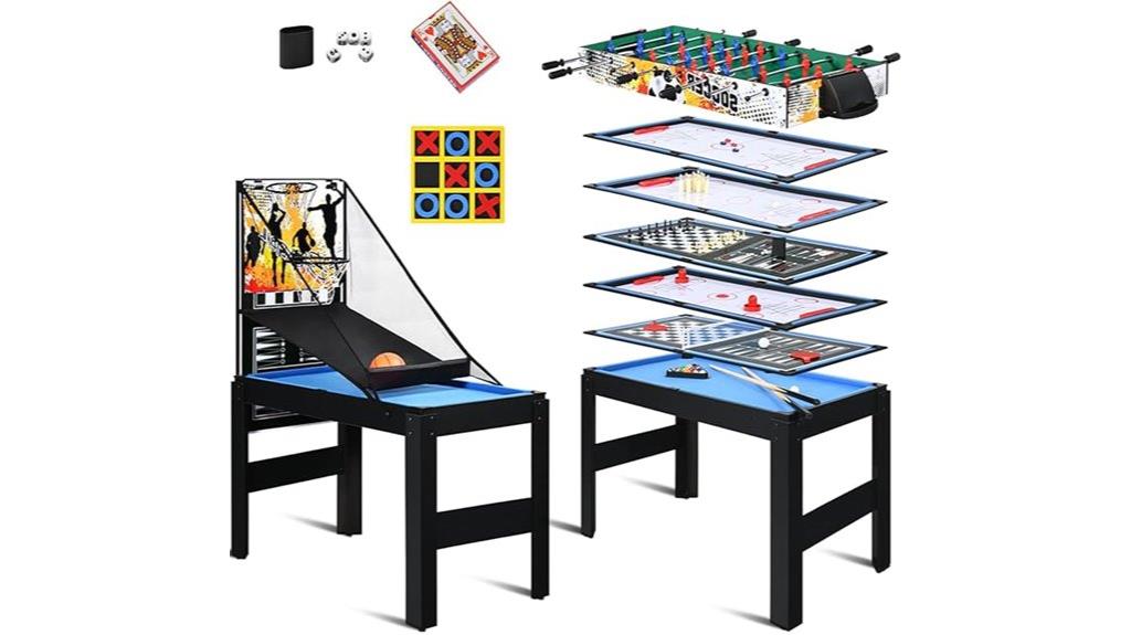 comprehensive multi game entertainment set