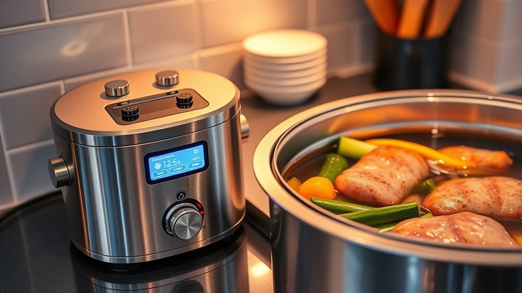 cooking precision with sous vide