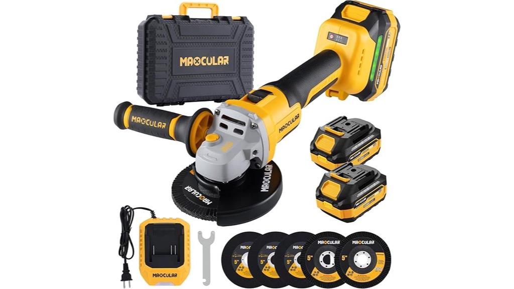 cordless 20v angle grinder