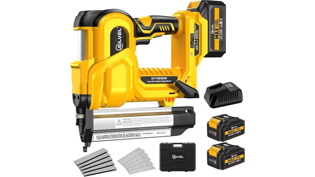 cordless brad nailer kit