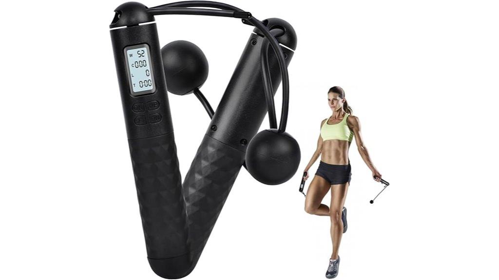 cordless digital jump rope