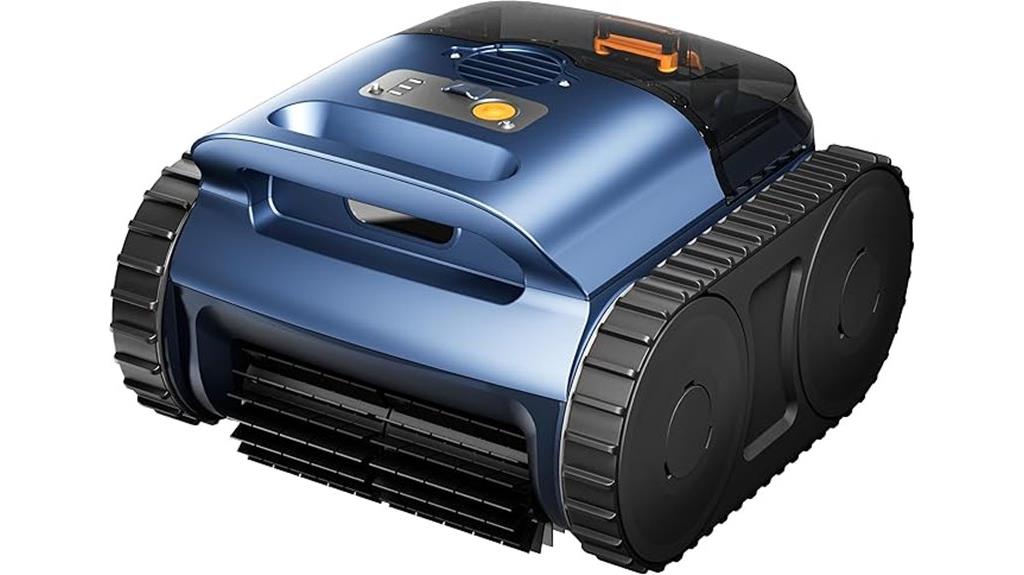 cordless pool vacuum navigation