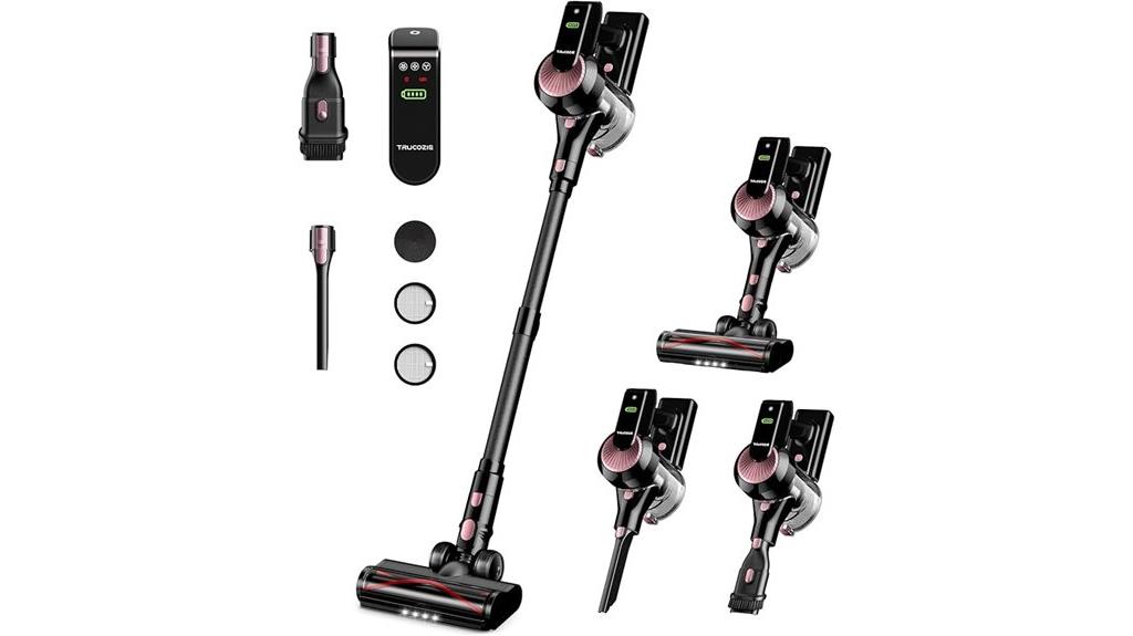 cordless powerful suction vacuum