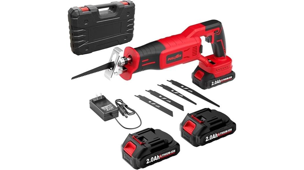 cordless reciprocating saw set