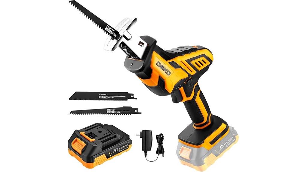 cordless reciprocating saw